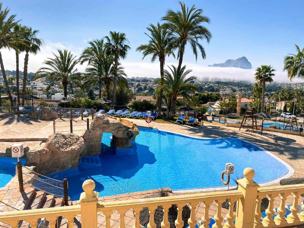 Ferienwohnung The View: Sea, Mountain, Terrace, Swimming Pool Calp Exterior foto