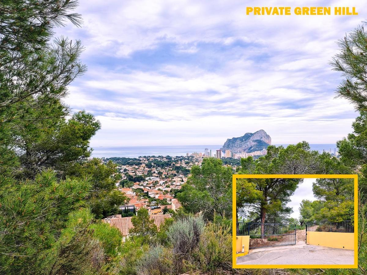Ferienwohnung The View: Sea, Mountain, Terrace, Swimming Pool Calp Exterior foto